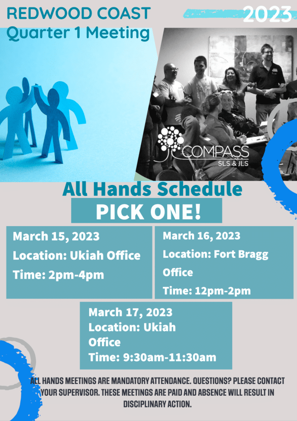 Ukiah All Hands Compass Cares